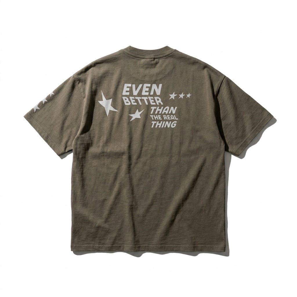 PØM ORIGINS — Boxy Oversized T-Shirt | 330gsm Cotton Pair Of Monkeys