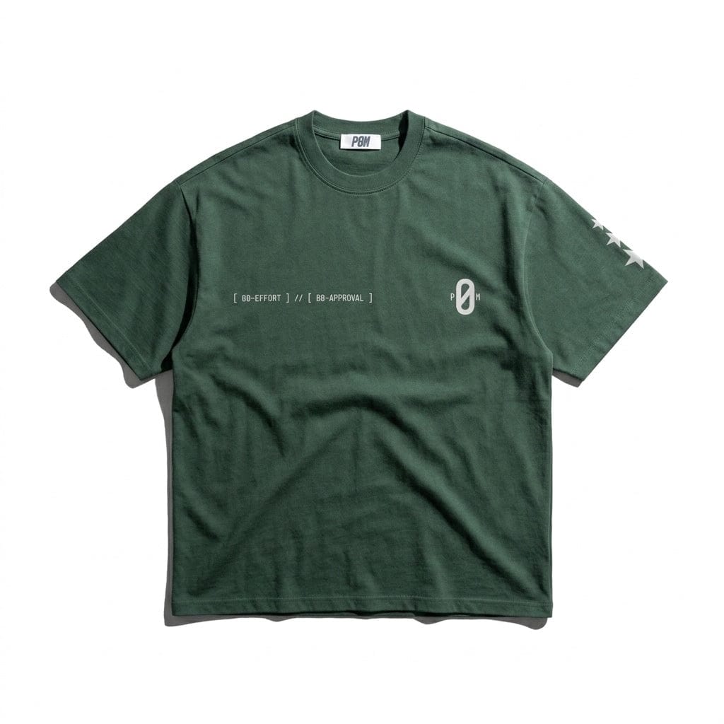 PØM ORIGINS — Boxy Oversized T-Shirt | 330gsm Cotton Pair Of Monkeys
