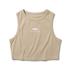 PØM ESSENTIALS — Tight Crewneck Crop Tank Pair Of Monkeys