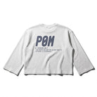 PØM ESSENTIALS — Coordinates Waffle Raw Edge T-Shirt | 220gsm Cotton Blend ODMPOD
