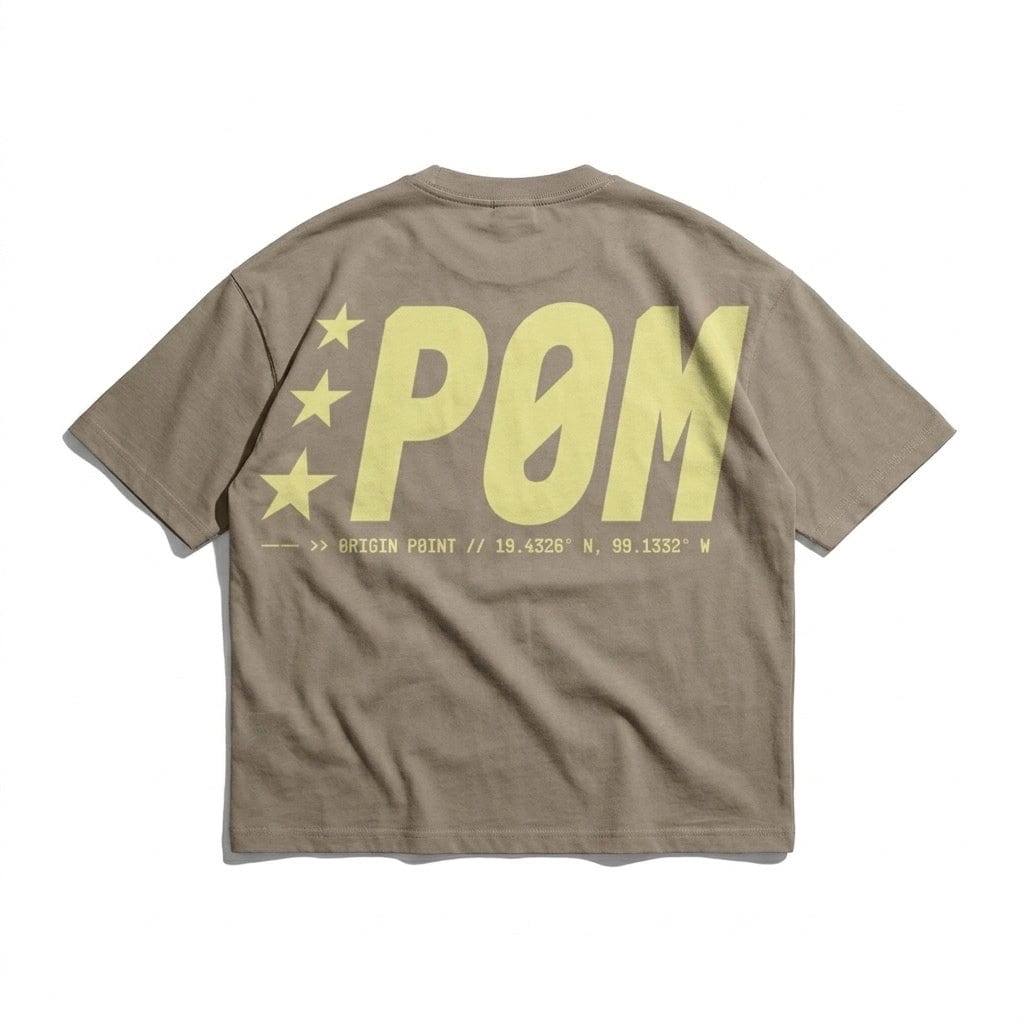 PØM ESSENTIALS — Boxy T-Shirt [022] | 280gsm Cotton PODpartner