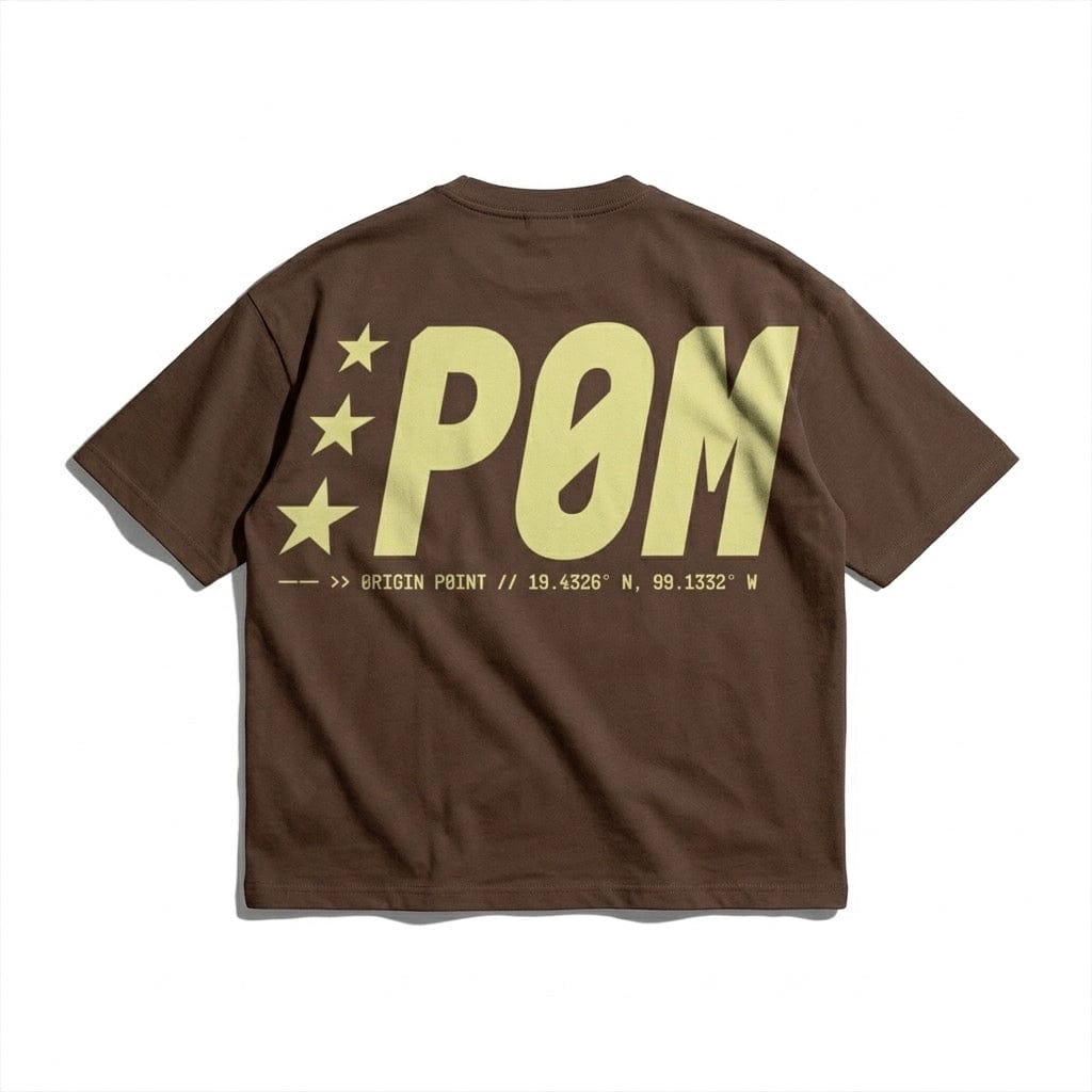 PØM ESSENTIALS — Boxy T-Shirt [022] | 280gsm Cotton PODpartner