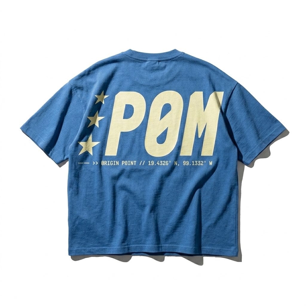 PØM ESSENTIALS — Boxy T-Shirt [022] | 280gsm Cotton PODpartner
