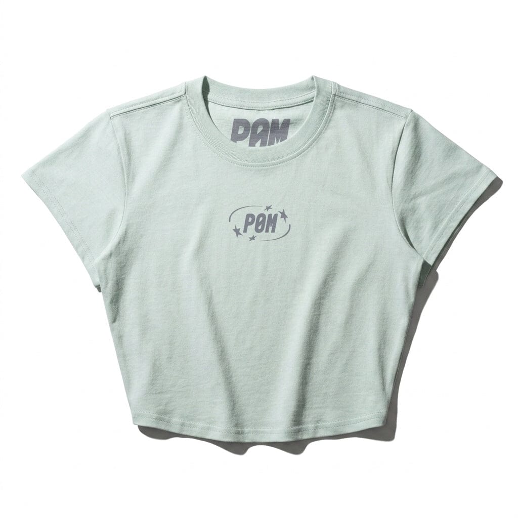 PØM ESSENTIALS — Crop Tee [018] | 100% Cotton PODpartner