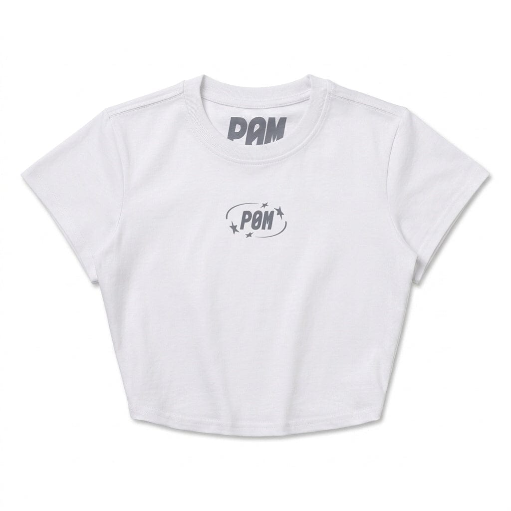 PØM ESSENTIALS — Crop Tee [018] | 100% Cotton PODpartner