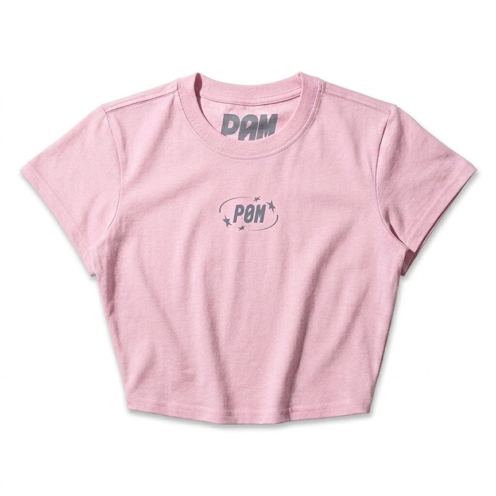PØM ESSENTIALS — Crop Tee [018] | 100% Cotton PODpartner
