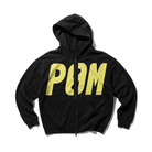 PØM ESSENTIALS — Loose Full-Zip Hoodie [014] | 430gsm Heavyweight Pair Of Monkeys