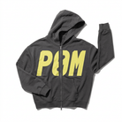 PØM ESSENTIALS — Loose Full-Zip Hoodie [014] | 430gsm Heavyweight Pair Of Monkeys