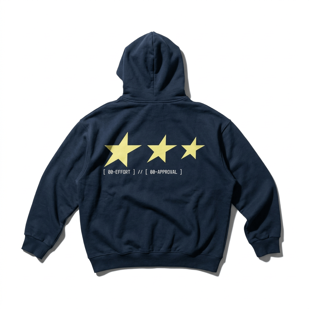 PØM ESSENTIALS — Loose Full-Zip Hoodie [014] | 430gsm Heavyweight Pair Of Monkeys