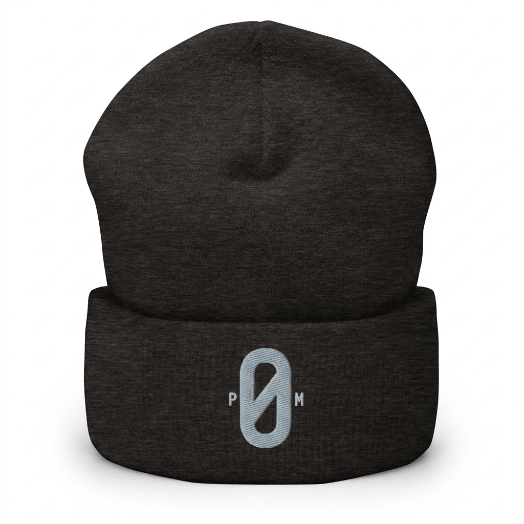 PØM ESSENTIALS — Cuffed Beanie [024] Pair Of Monkeys