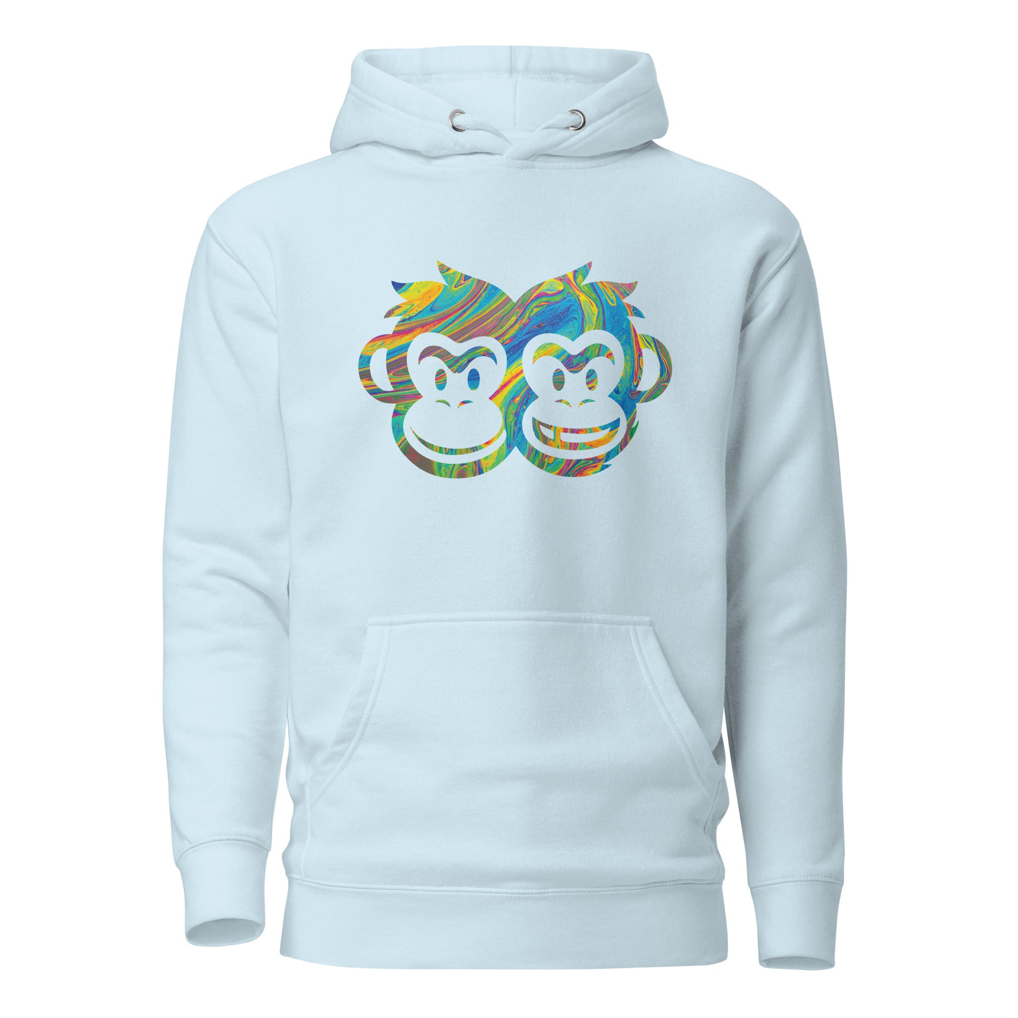 Fusion Cotton Hoodie | Cotton Hoodie | Pair Of Monkeys