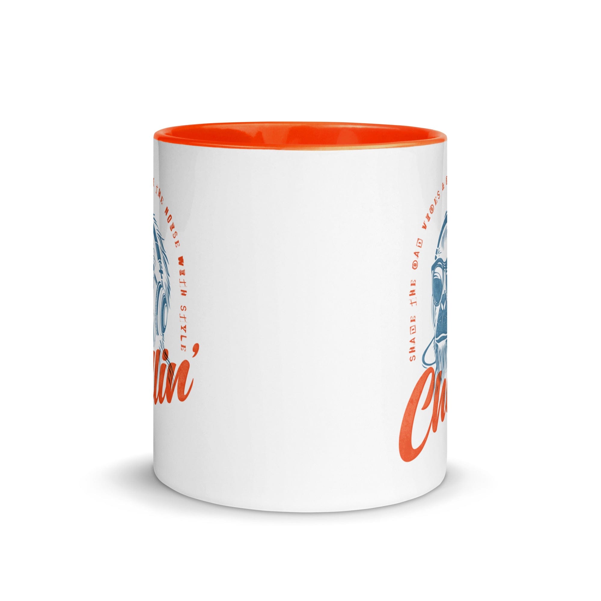 Chillin': Modern Aesthetics. Graphic Mug Pair Of Monkeys