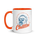 Chillin': Modern Aesthetics. Graphic Mug Pair Of Monkeys